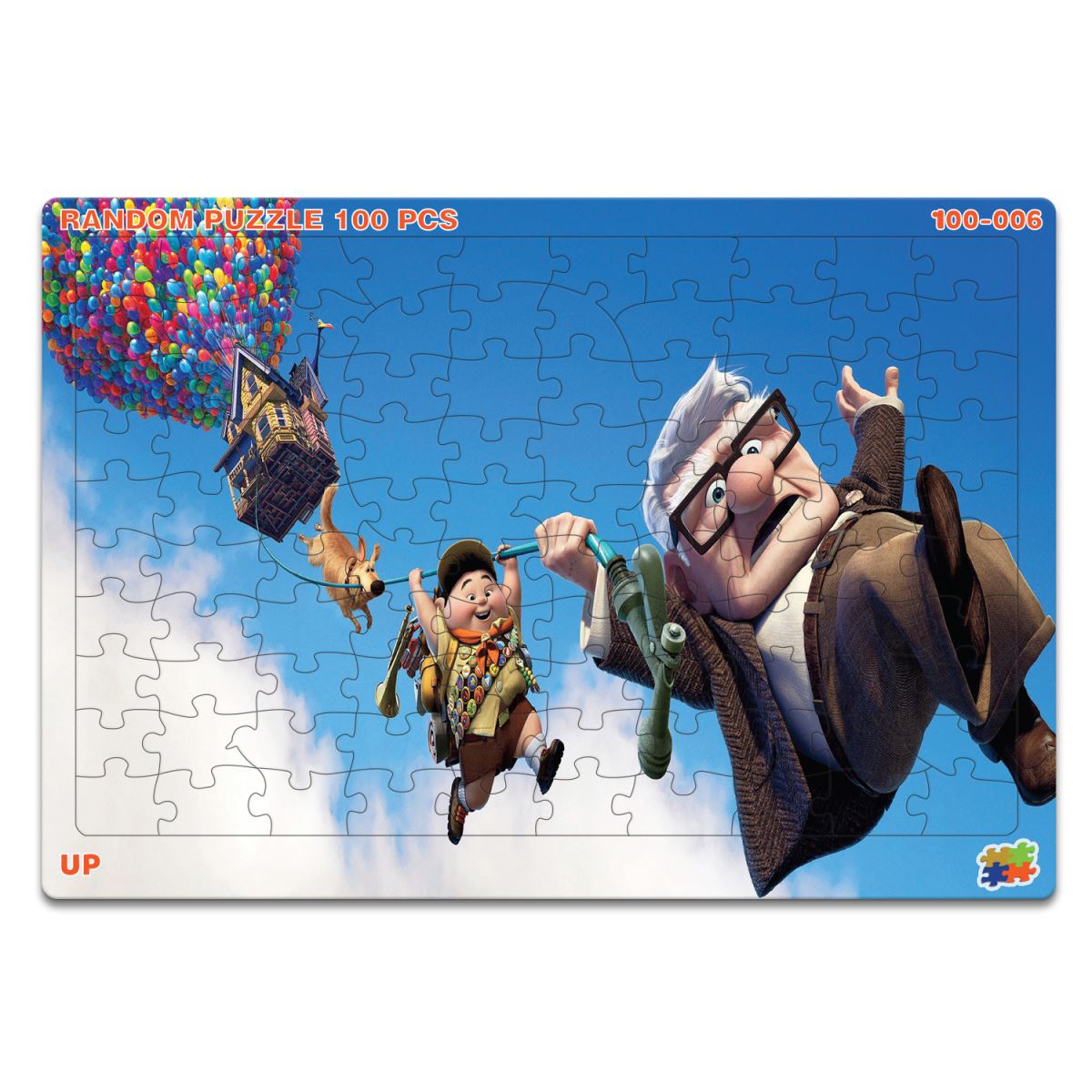 Bảng xếp hình 100 mảnh Random - Up