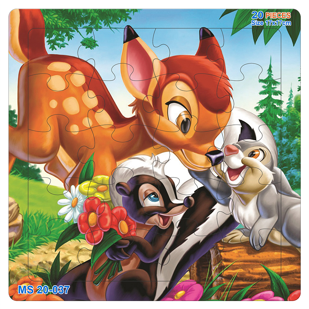 Đồ chơi xếp hình 20 mảnh Nai Bambi(17x17cm)