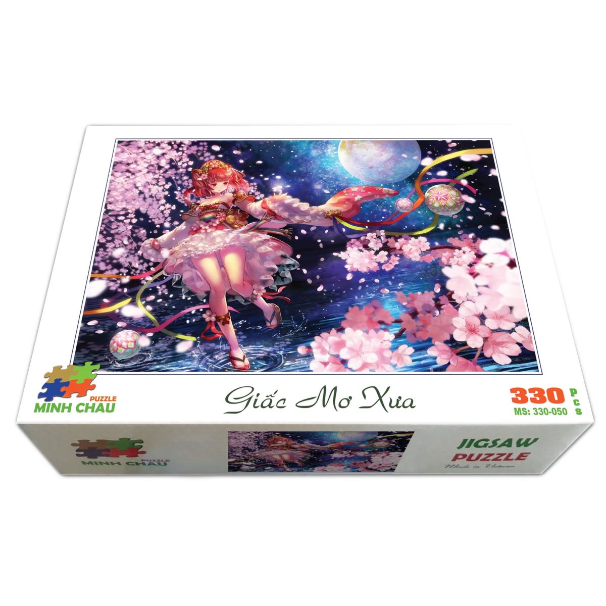 Bộ tranh xếp hình jigsaw puzzle cao cấp 330 mảnh – Giầc·mơ xưa (30x44cm)