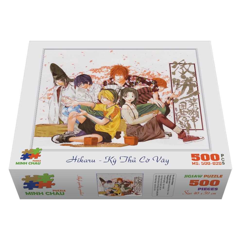 Bộ tranh xếp hình cao cấp 500 mảnh ghép – Hikaru – Kỳ Thủ Cờ Vây (40x50cm)