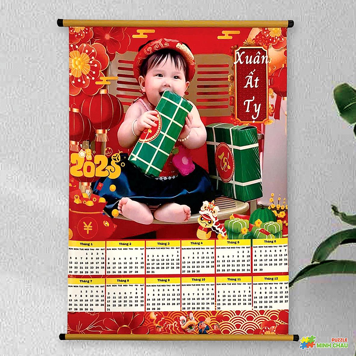 Lịch tờ treo tường 60 x 80