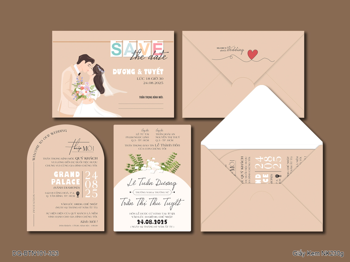 Thiệp in kỹ thuật số - DQ-BTN101-323